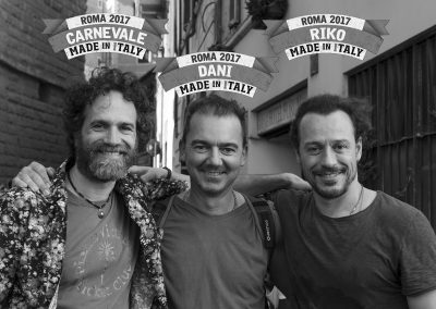 Con Stefano Maria Sciarappa e Stefano Accorsi