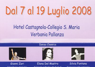 Scremin tra i maestri di Lago Maggiore Danza