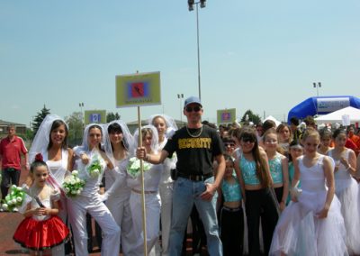 Pronti per sfilare alla festa dello sport
