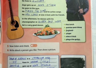 Compito di Inglese di Sofia